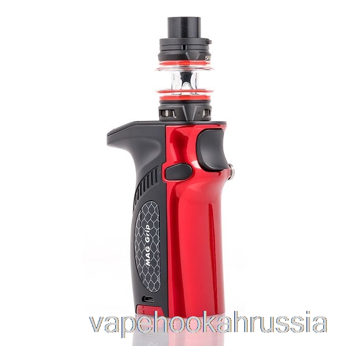 Стартовый комплект Vape Juice Smok Mag Grip 100 Вт и Tfv8 Baby V2 черный/красный